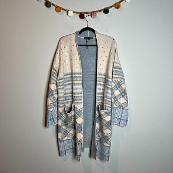 Maxsport cozy patterned open cardigan - Picture 1 of 5